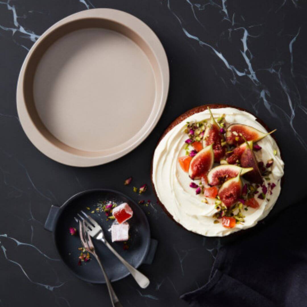 Ceramabake Non-Stick Round Cake Pan 20x4cm