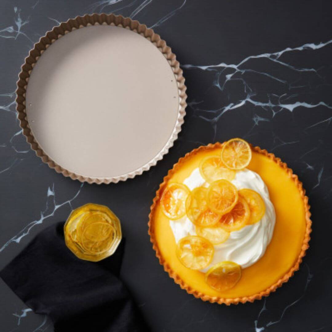 Ceramabake Non-Stick Quiche Tart 24cm