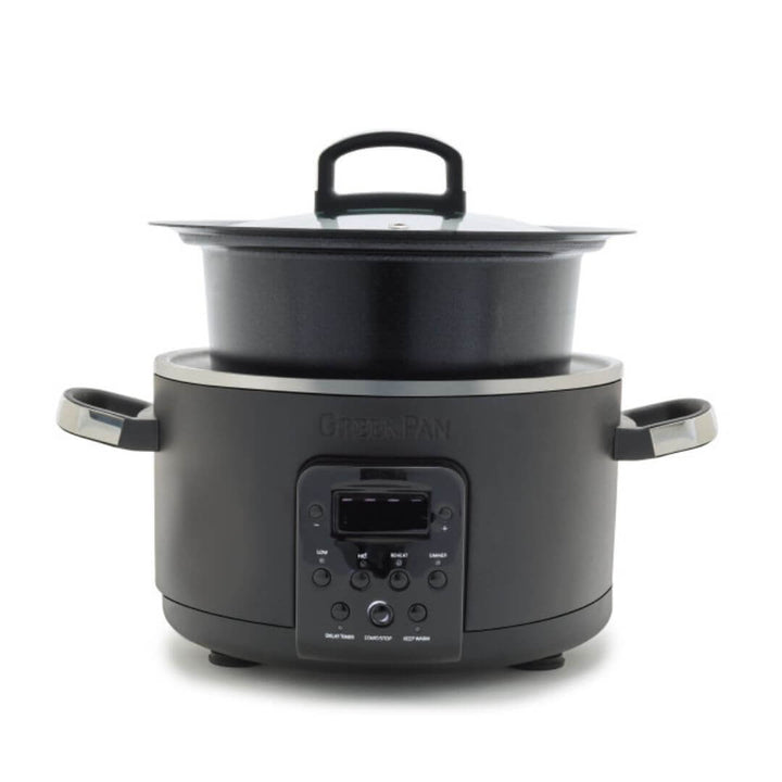 GreenPan Bistro Slow Cooker 3.7L Black