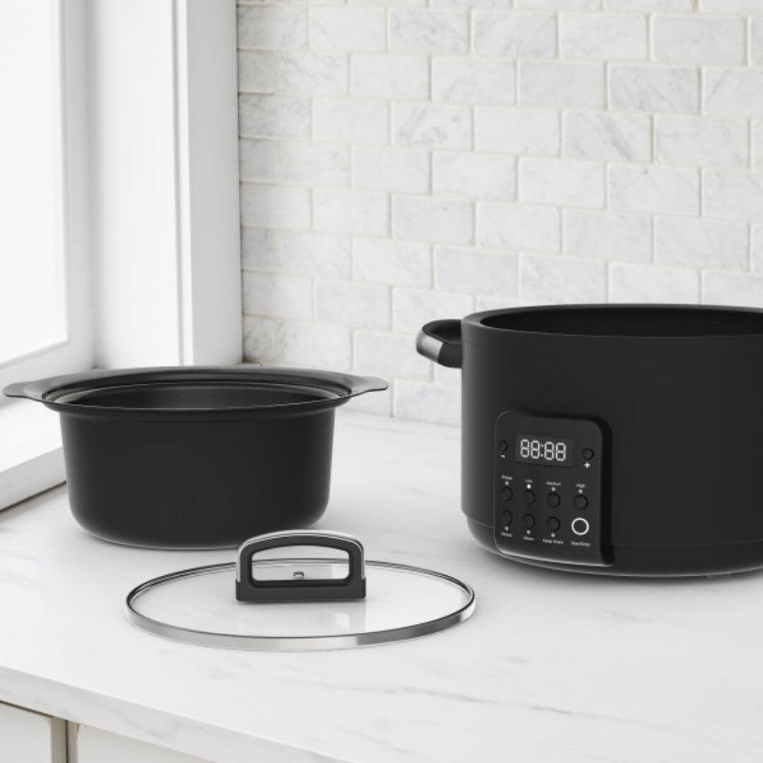 GreenPan Bistro Slow Cooker 3.7L Black