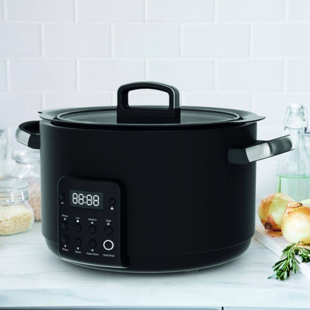 GreenPan Bistro Slow Cooker 3.7L Black