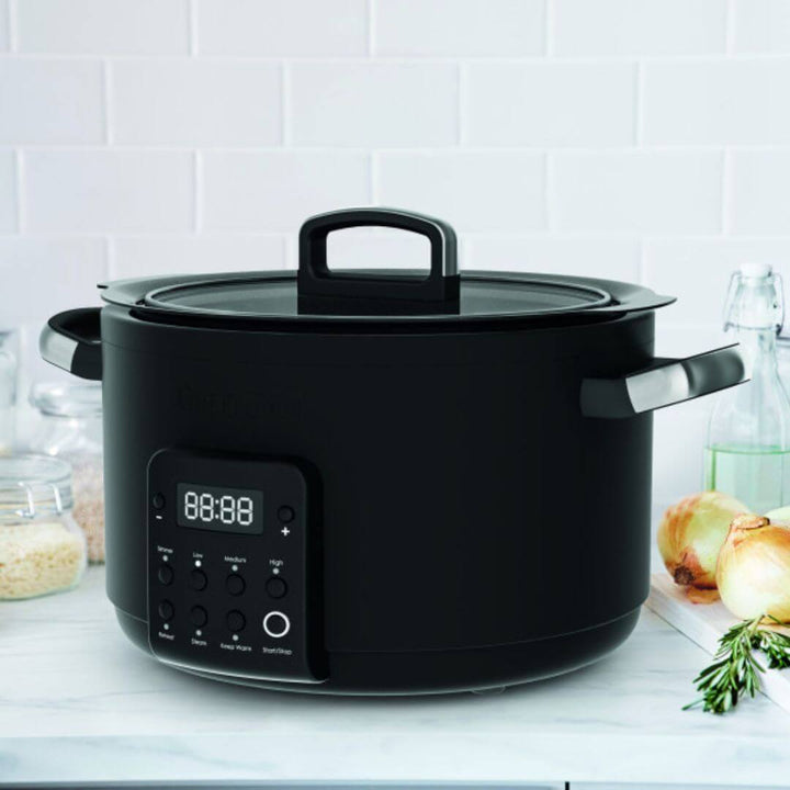 GreenPan Bistro Slow Cooker 3.7L Black