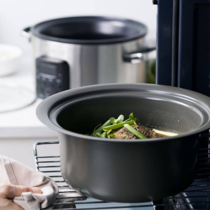 GreenPan Bistro Slow Cooker 3.7L S/S
