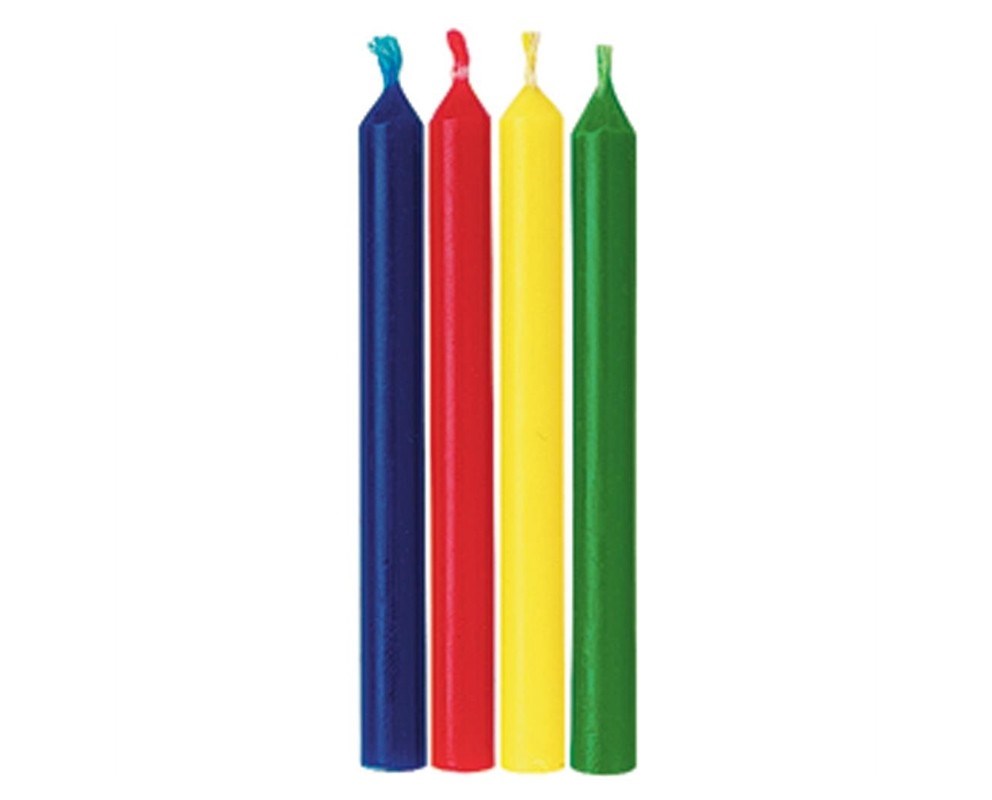 Wilton Round Rainbow Candles