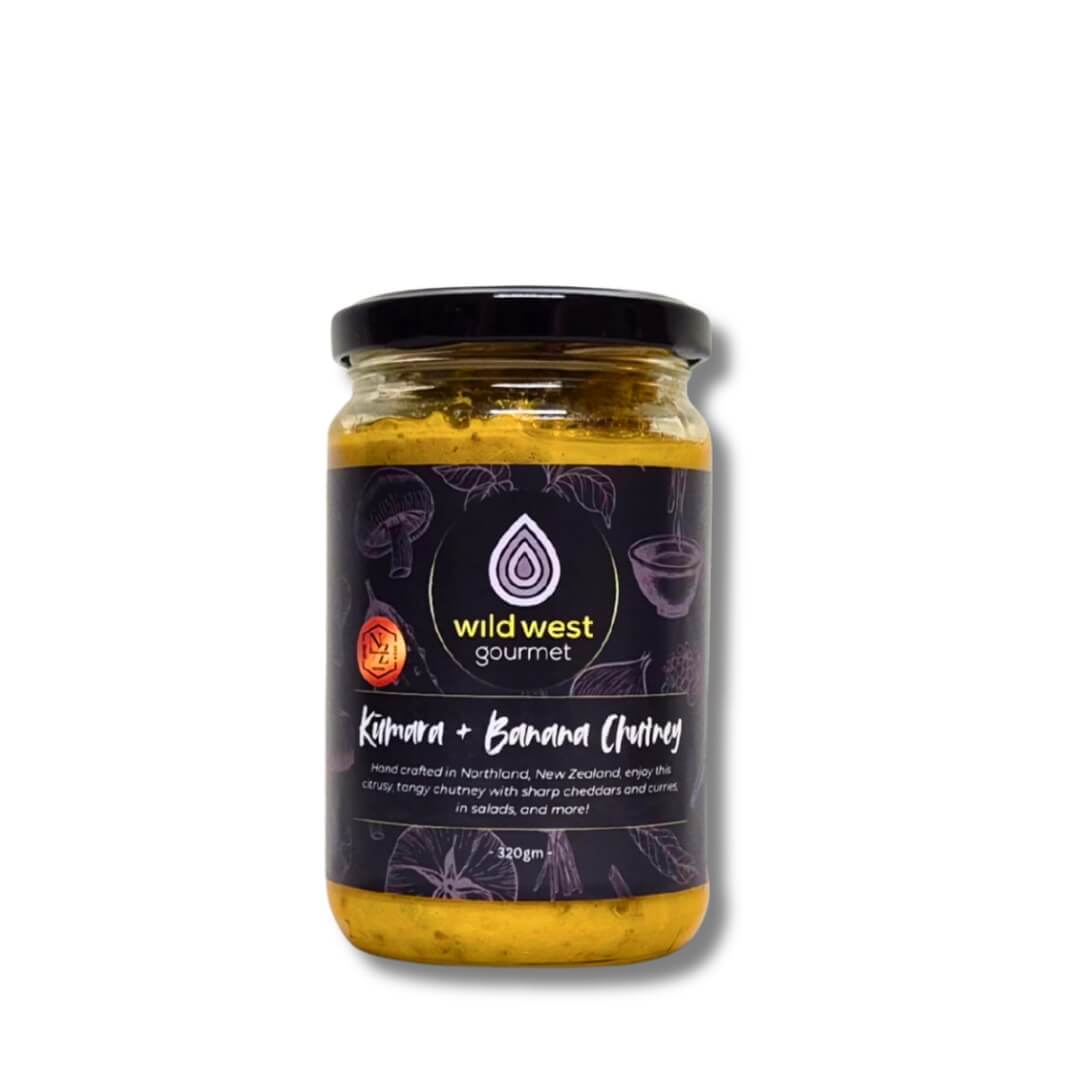 Wild West Gourmet Kumara & Banana Chutney 320ml