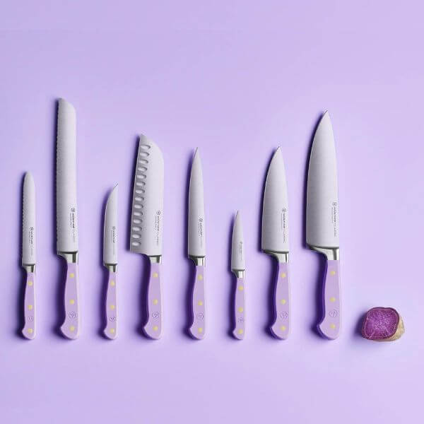 Wusthof Classic Serrated Knife 14cm Purple Yam