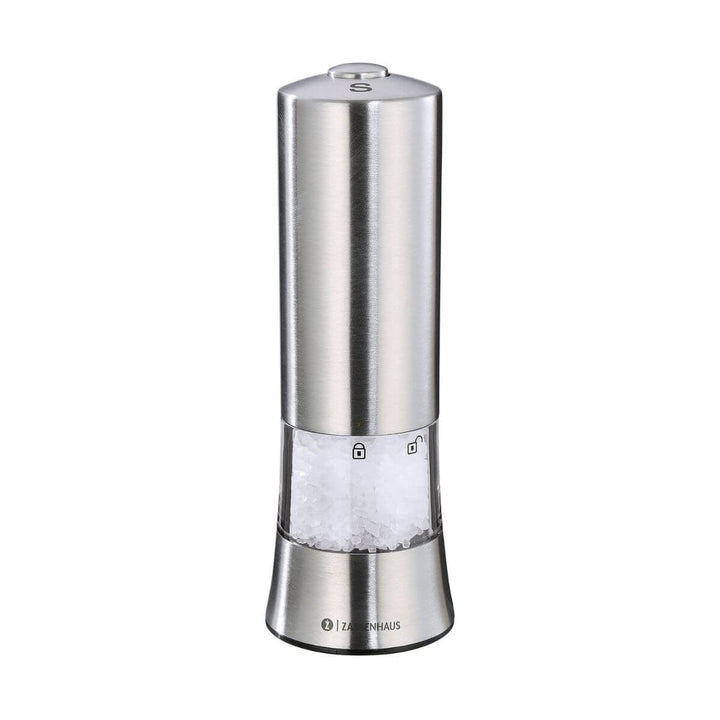 Zassenhaus Gera Electric Salt Mill S/S 18cm