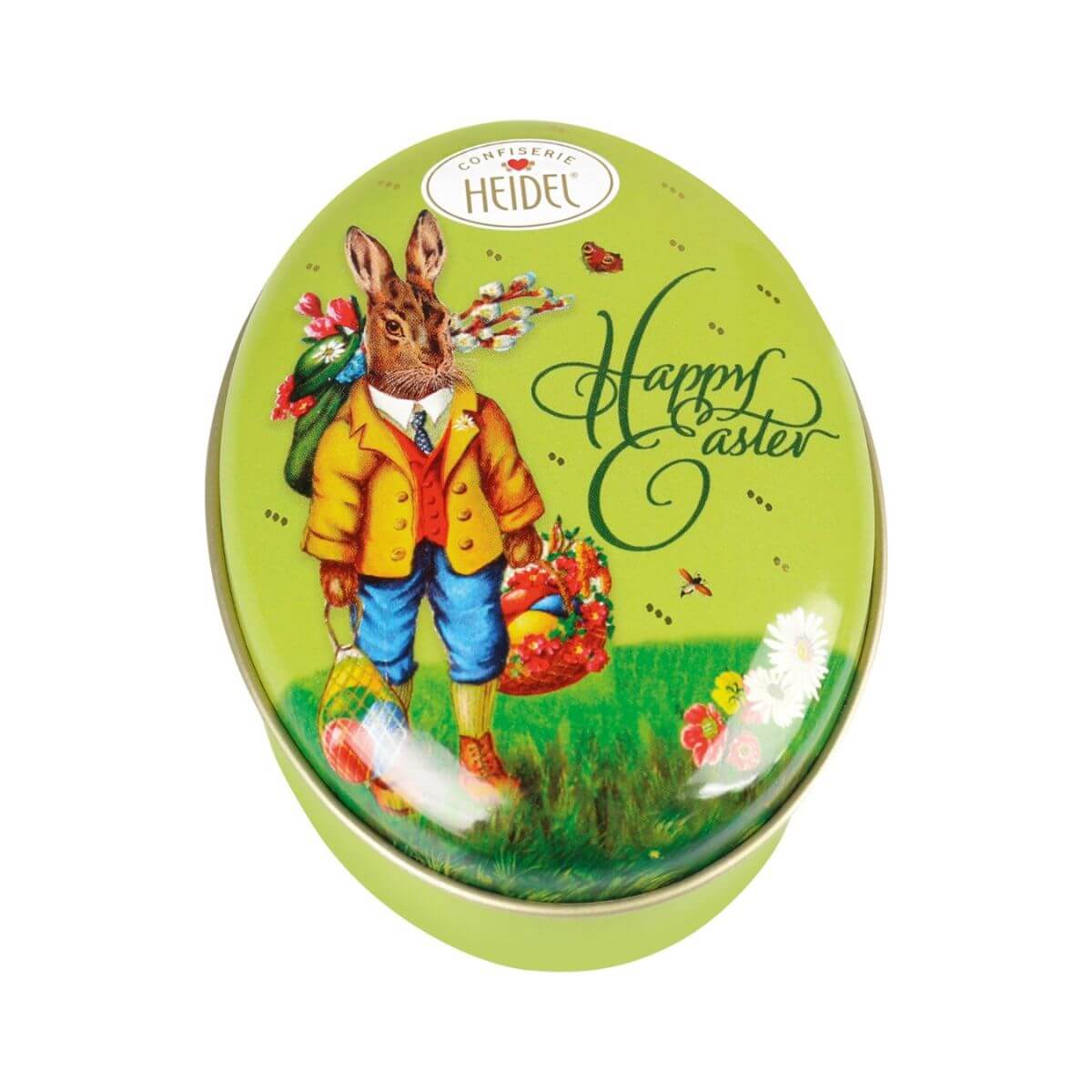 Heidel Easter Nostalgia Praline Chocolates Boy Bunny Tin