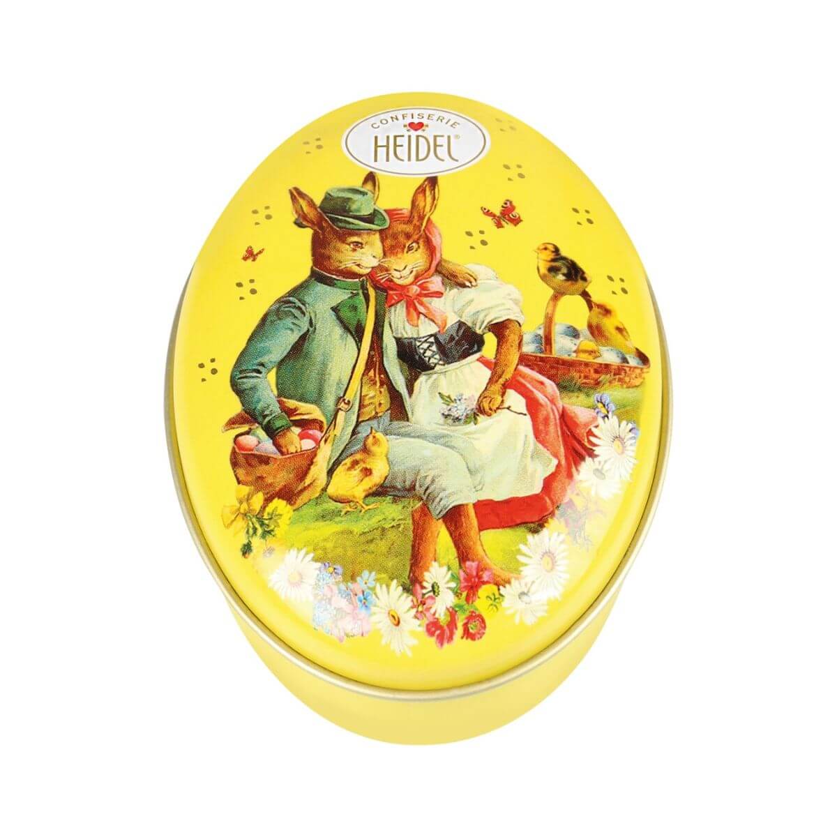 Heidel Easter Nostalgia Praline Chocolates Bunnies Tin