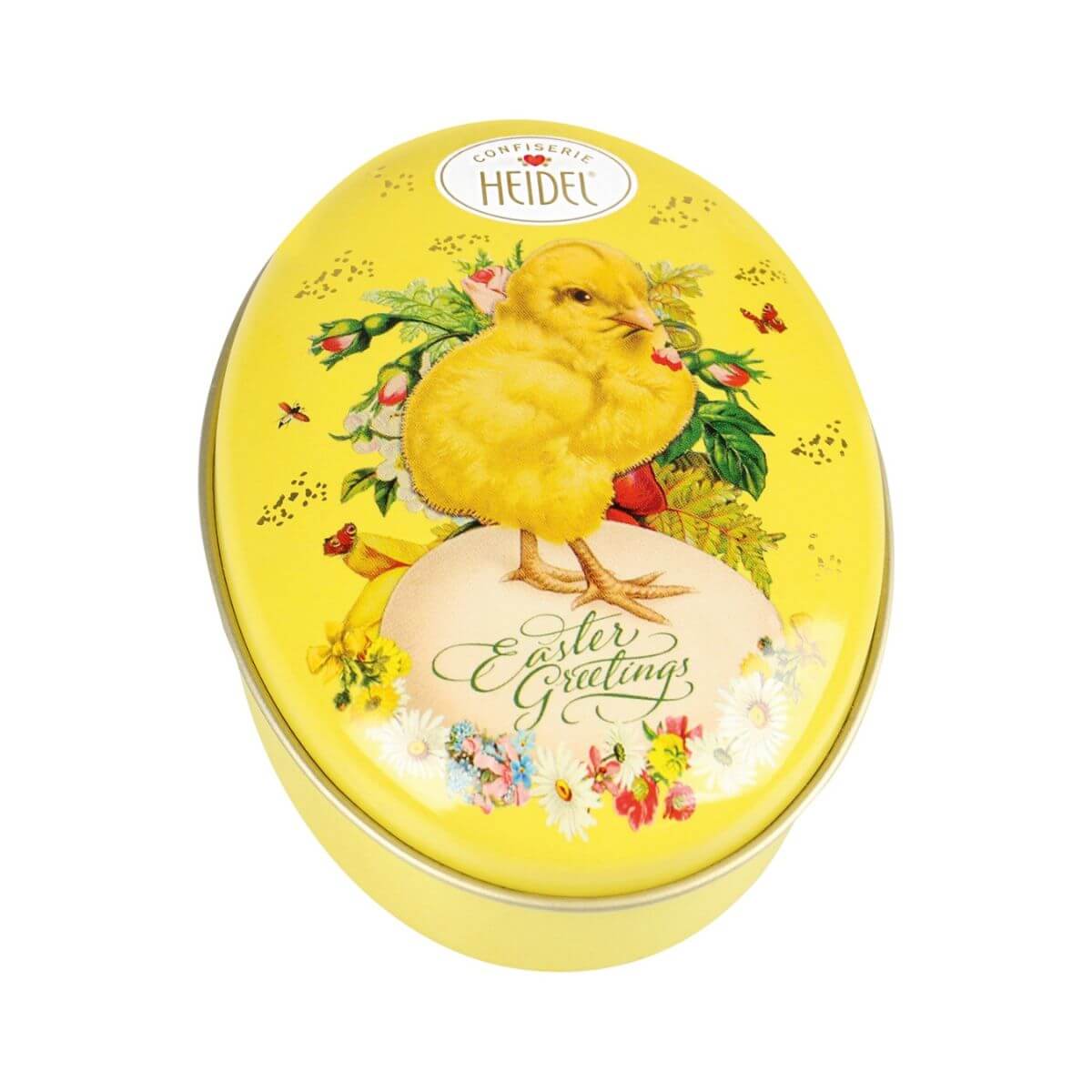 Heidel Easter Nostalgia Praline Chocolates Chick Tin