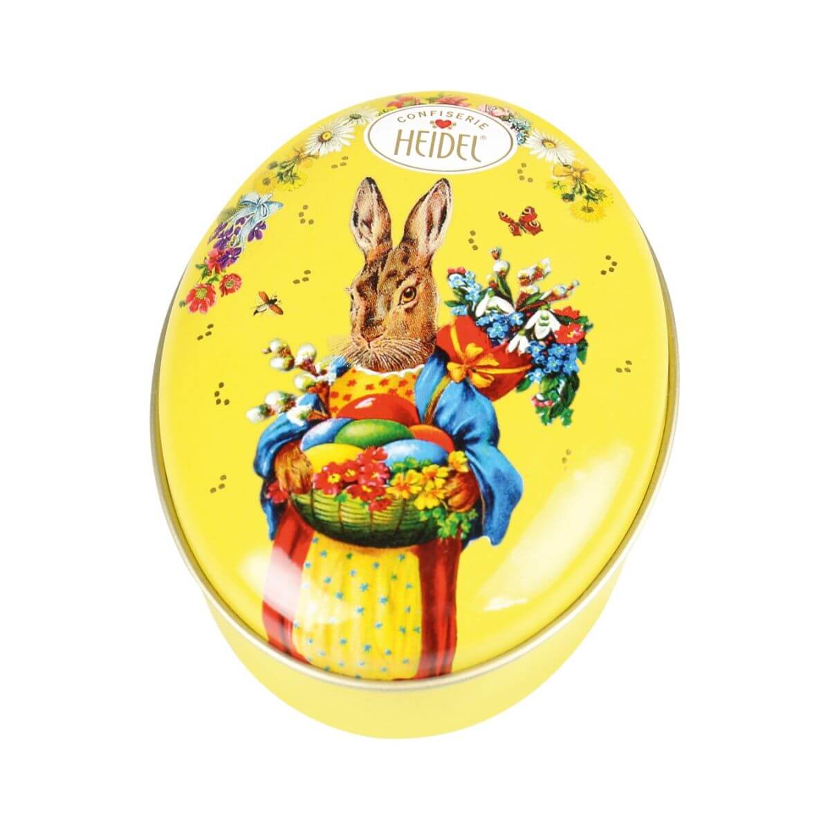 Heidel Easter Nostalgia Praline Chocolates Girl Bunny Tin