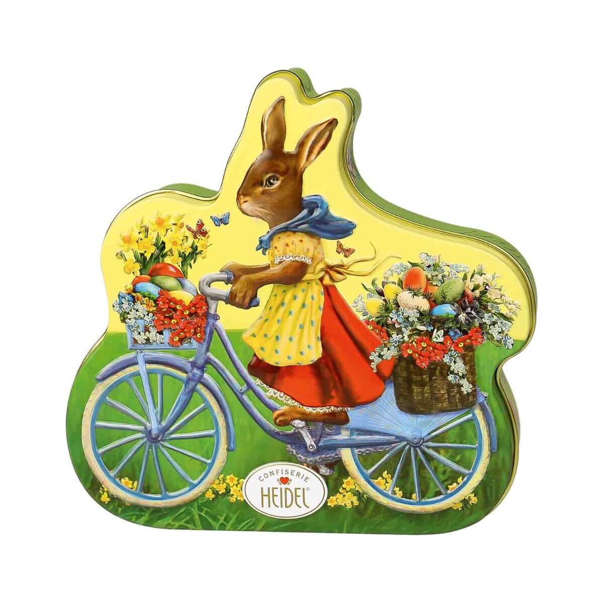 Heidel Easter Nostalgia Chocolates Bicycle Tin 108g