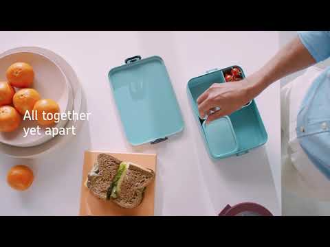 Mepal Bento Lunch Box Large Vivid Mauve