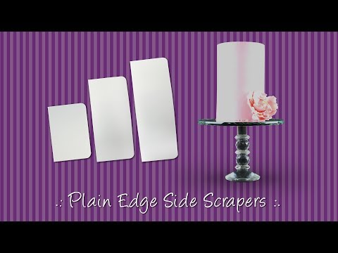 PME Plain Edge Plastic Side Scrapers