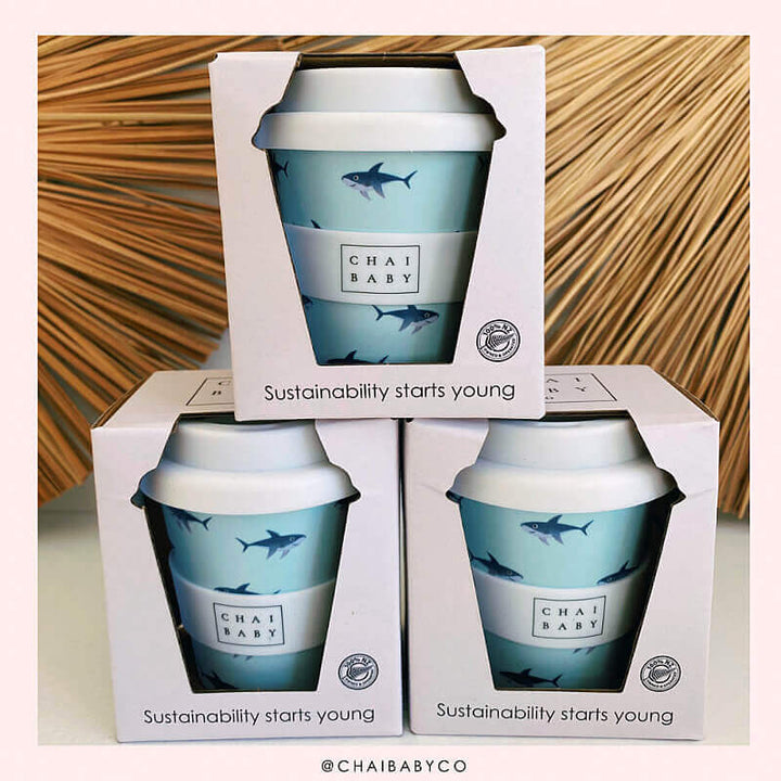 Chai Baby Babycino Cup Silly Shark