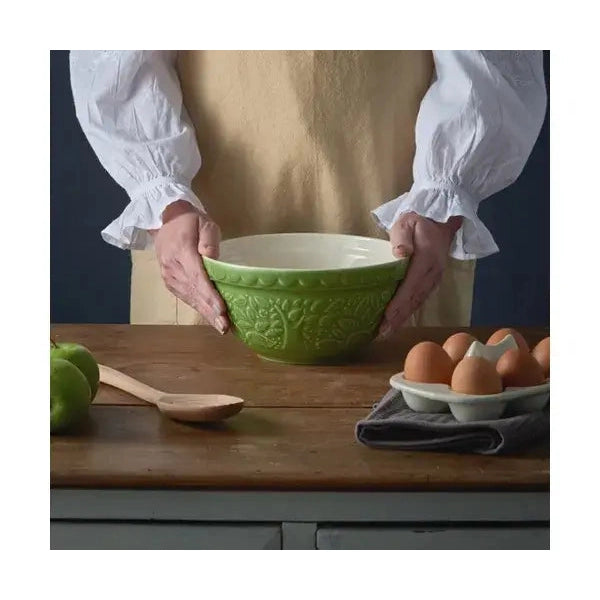 Mason Cash In the Forest 21cm Mixing Bowl Green Hedgehog