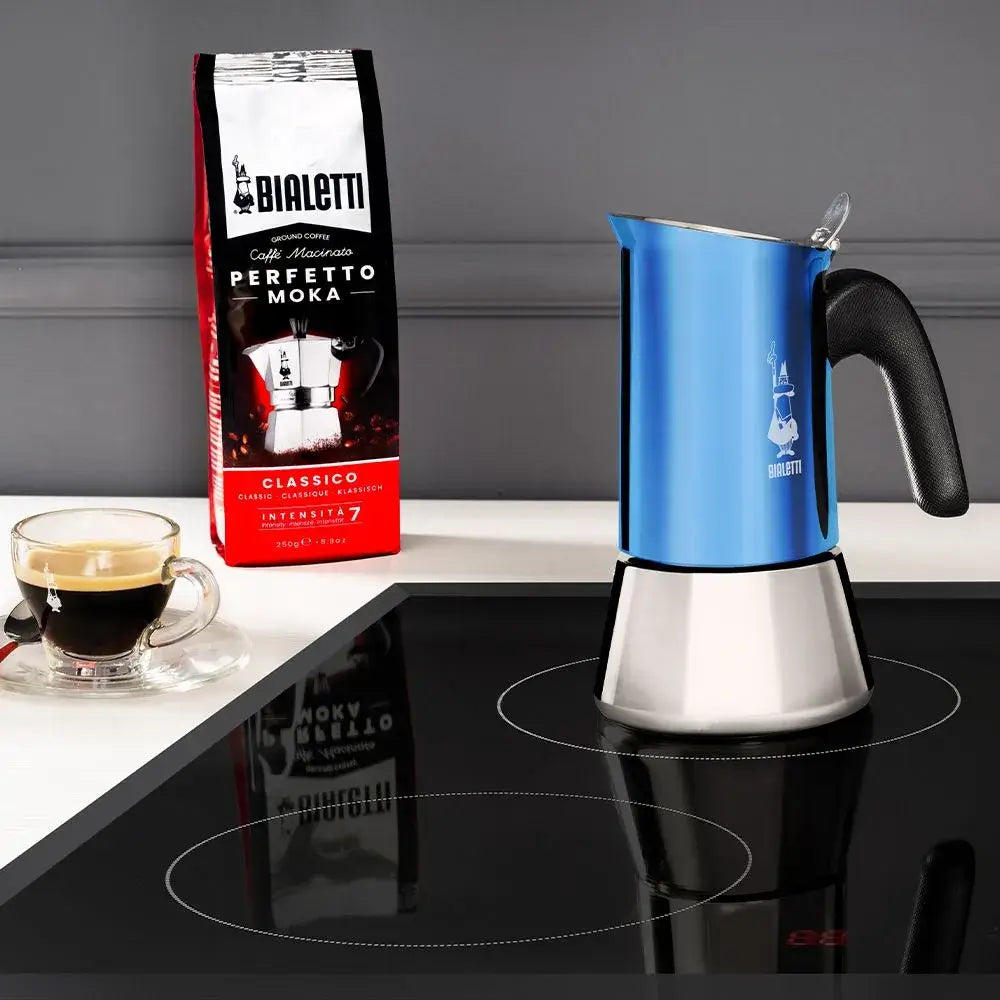 Bialetti Venus S/S Blue Stovetop Espresso