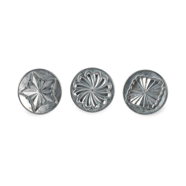 NordicWare Pretty Pleated Cookie Stamps Set of 3