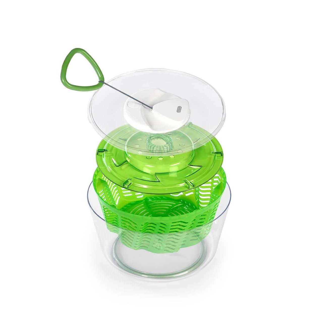 Zyliss Easy Spin 2 Salad Spinner Green