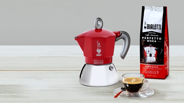 Bialetti Induction Moka Black (3 sizes)