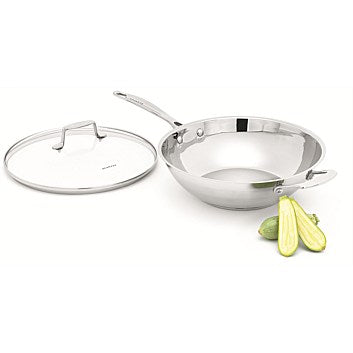 Scanpan Covered Wok S/S 32cm