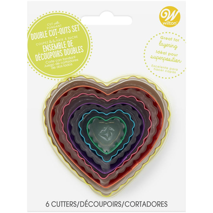 Wilton Double Cutter - Heart