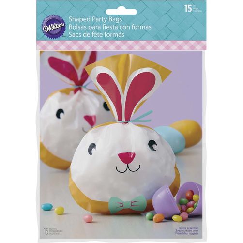 Wilton Easter Shaped Treat Bags Eggclectic 15ct