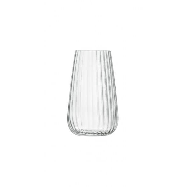 Luigi Bormioli Optica Glasses Tall Stemless Set of 4
