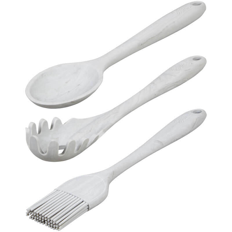 Wilton Marbled Silicone Utensil Set