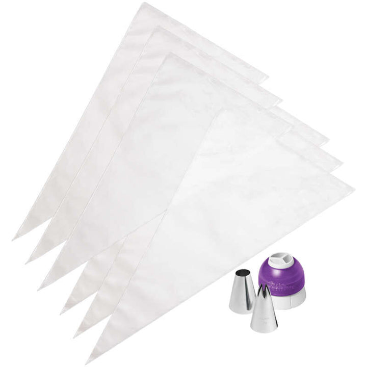 Wilton Tri Colour Decorating Set 9pc
