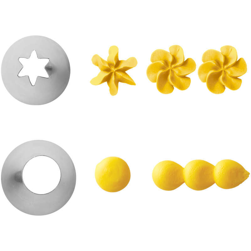 Wilton Tri Colour Decorating Set 9pc