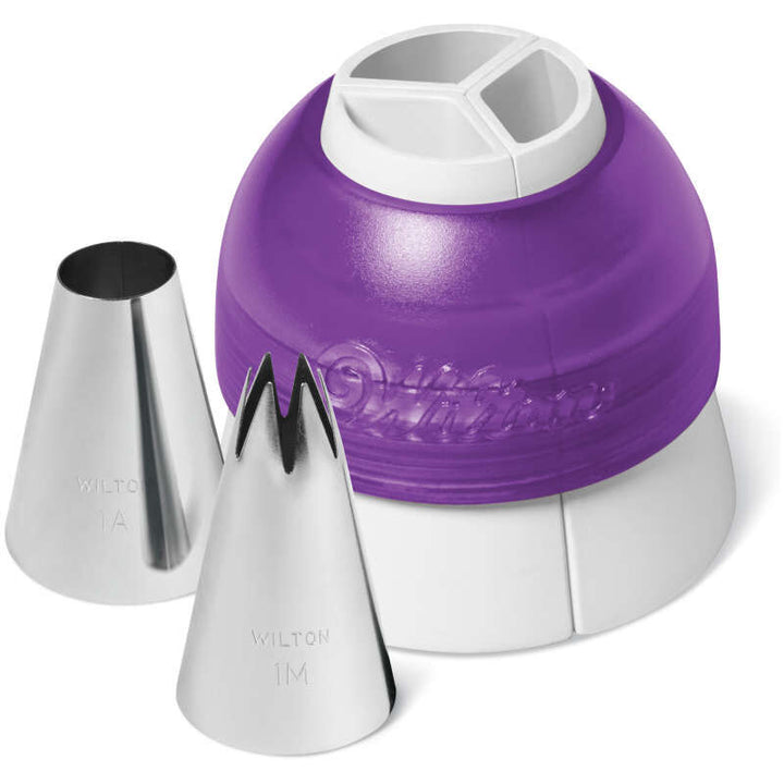 Wilton Tri Colour Decorating Set 9pc