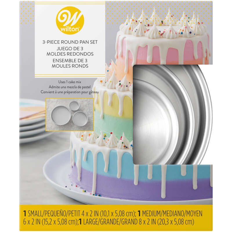 Wilton Tiered Cake Pan Set