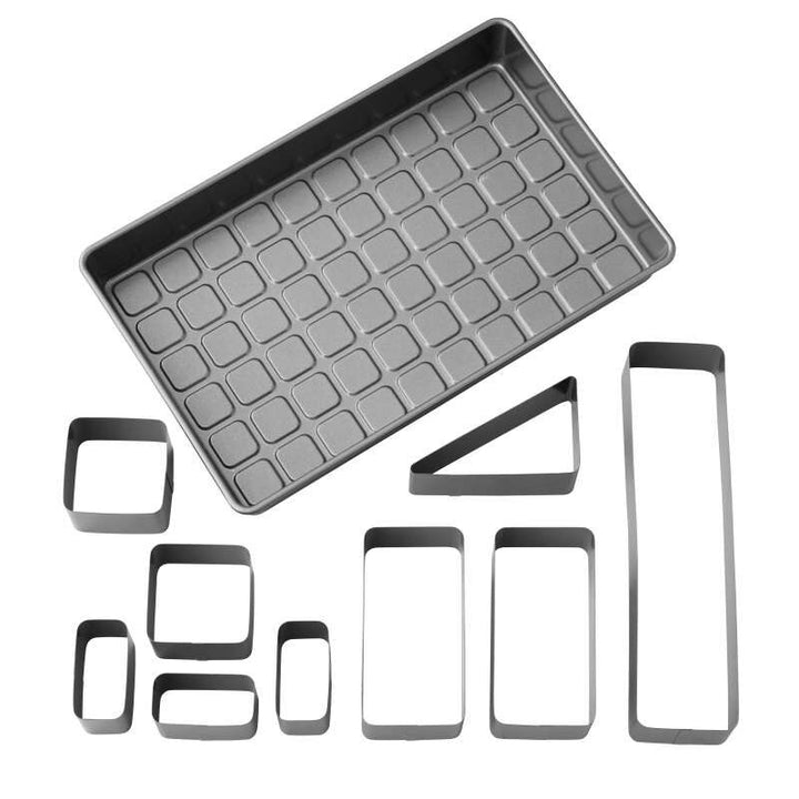 Countless Celebrations 10 Piece Letter and Number Cake Pan Set