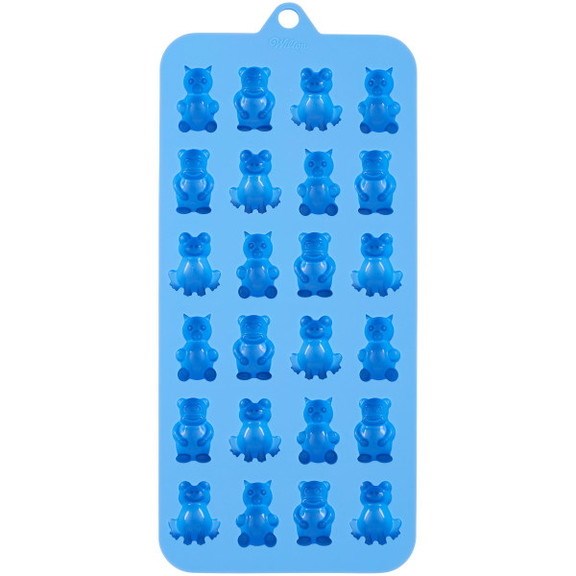 Wilton Silicone Candy Mould - Gummy Animals