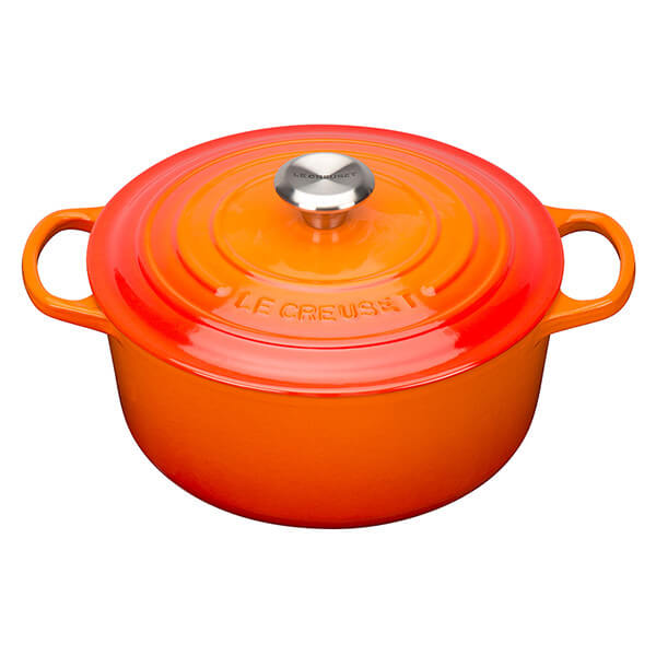 Le Creuset Signature Round Casserole Volcanic