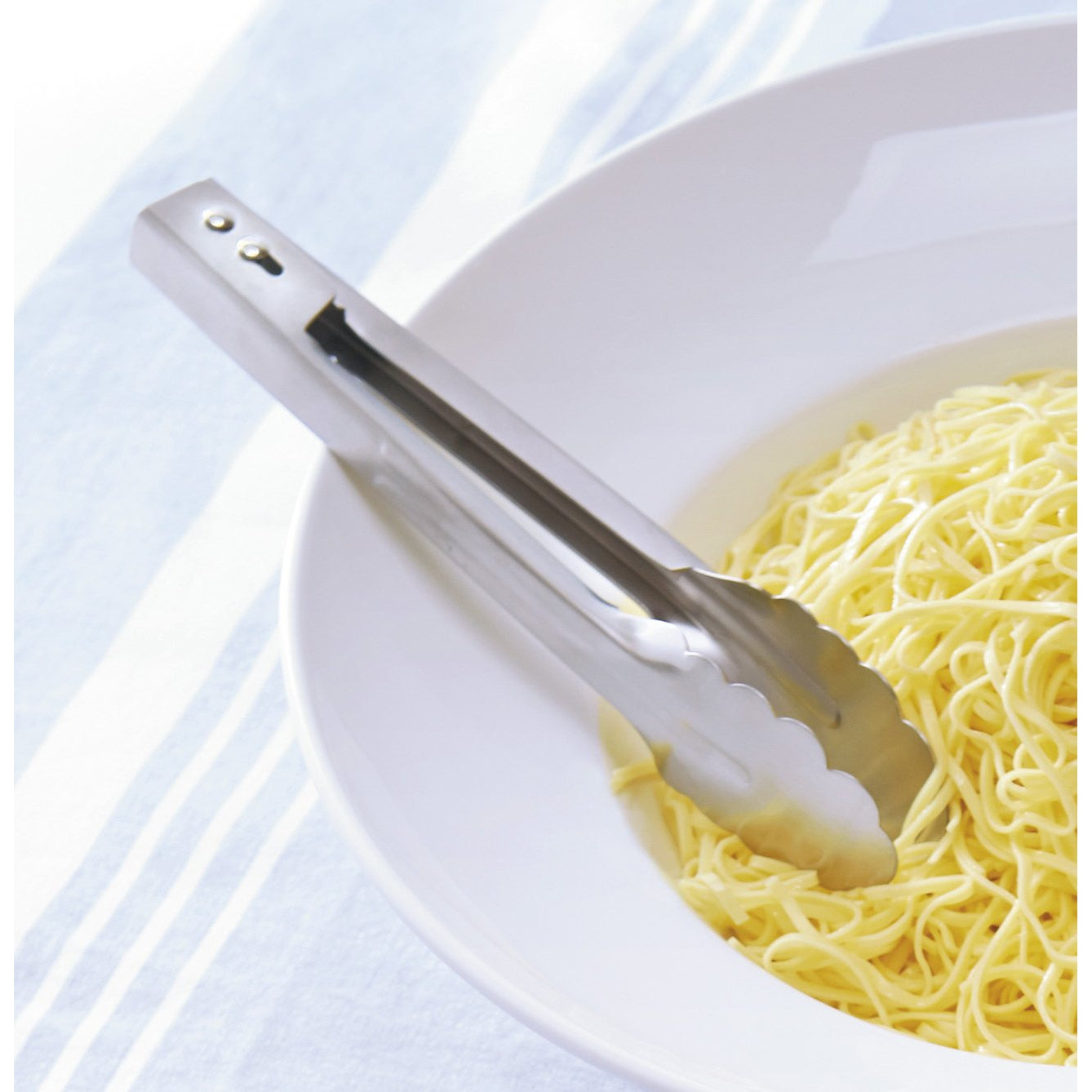 Stainless Steel Chef's Tongs Latched