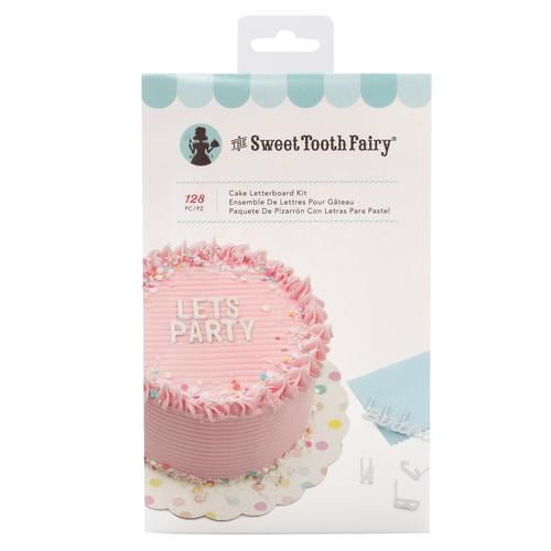 Sweet Tooth Fairy Cake Letterboard White
