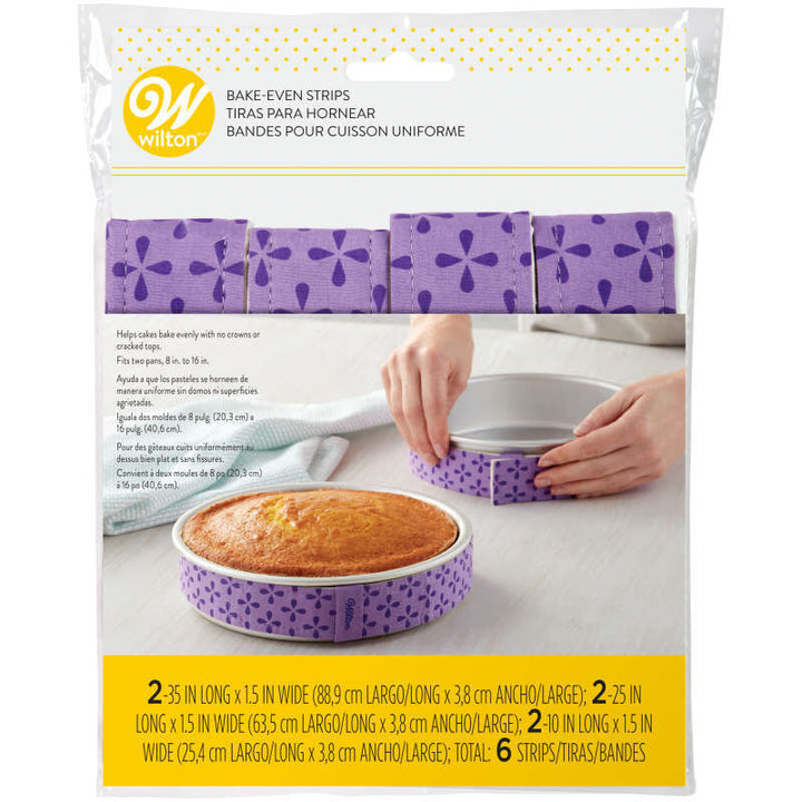 Wilton Bake-Even Strips