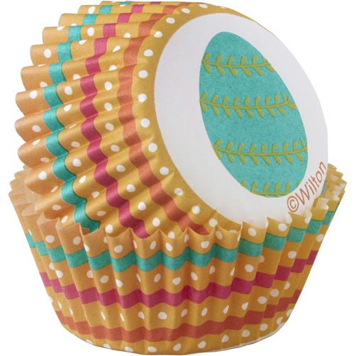 Wilton Easter Mini Cupcake Cases Eggclectic Yellow 100ct