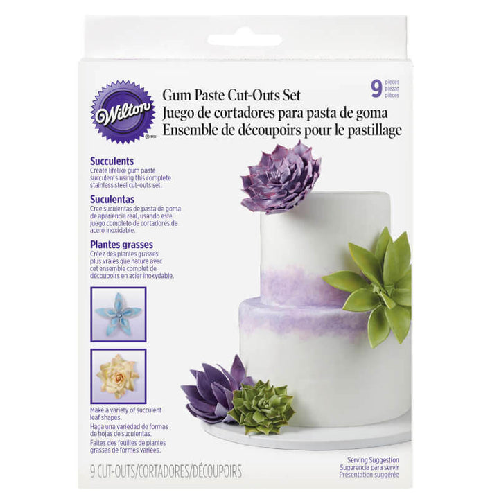 Wilton Succulent Cut Out Set