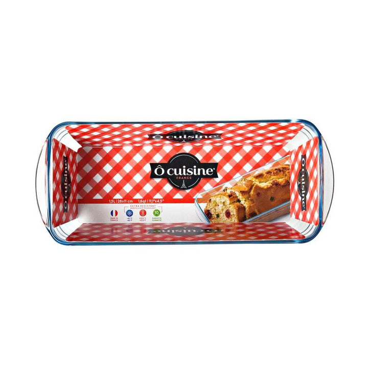 O'Cuisine Glass Loaf Dish 28x10cm 1.6L