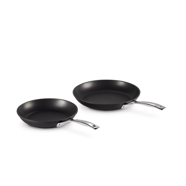 Le Creuset Toughened Non-Stick Shallow Frypan Set 2pce