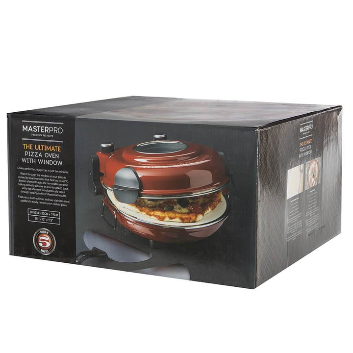 MasterPro Pizza Oven Red
