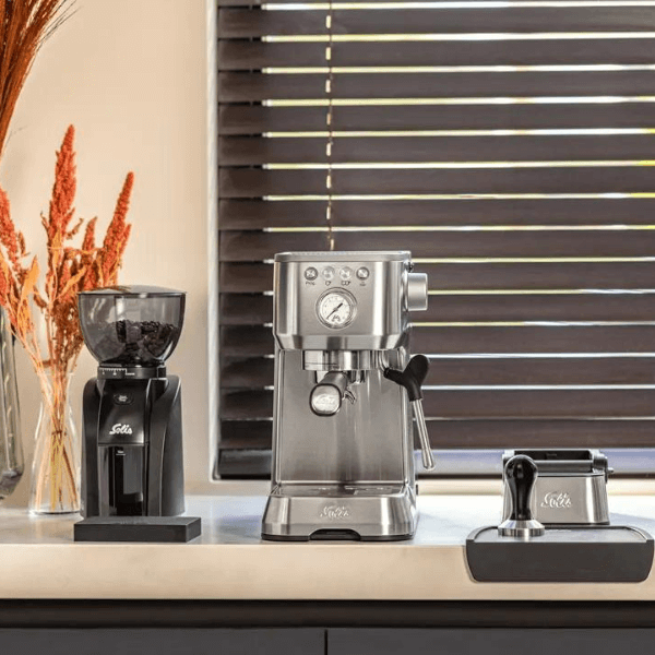 Solis Perfecta Plus Espresso Machine Silver