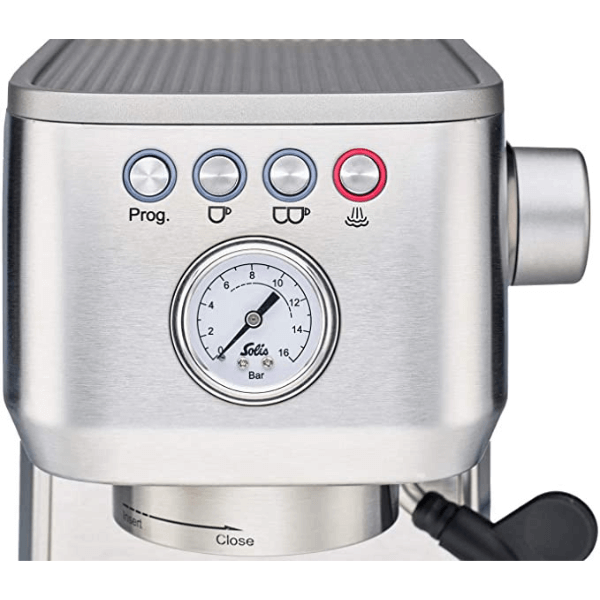 Solis Perfecta Plus Espresso Machine Silver