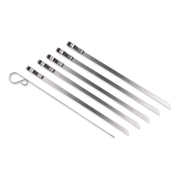 RSVP Endurance Flat S/S Skewers 6pce