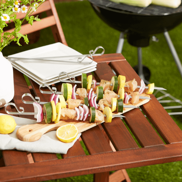 RSVP Endurance Flat S/S Skewers 6pce