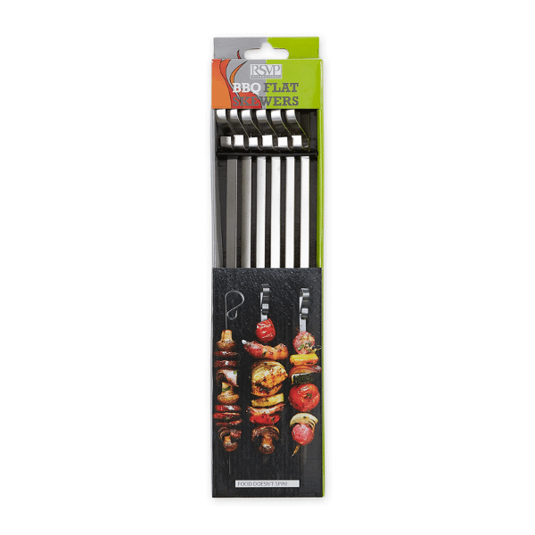 RSVP Endurance Flat S/S Skewers 6pce