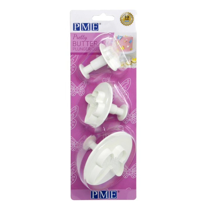 PME Pretty Butterfly Plunger Cutters Set/3